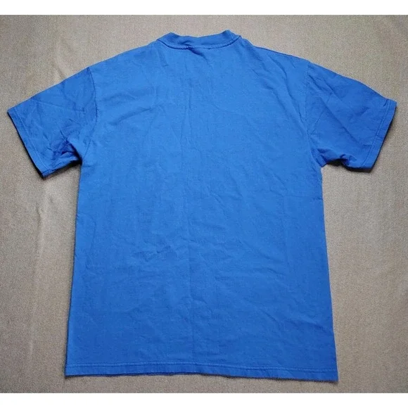 Kentucky Wildcats 98 NCAA National Champion T-Shirt Men L Blue Hanes Heavyweight